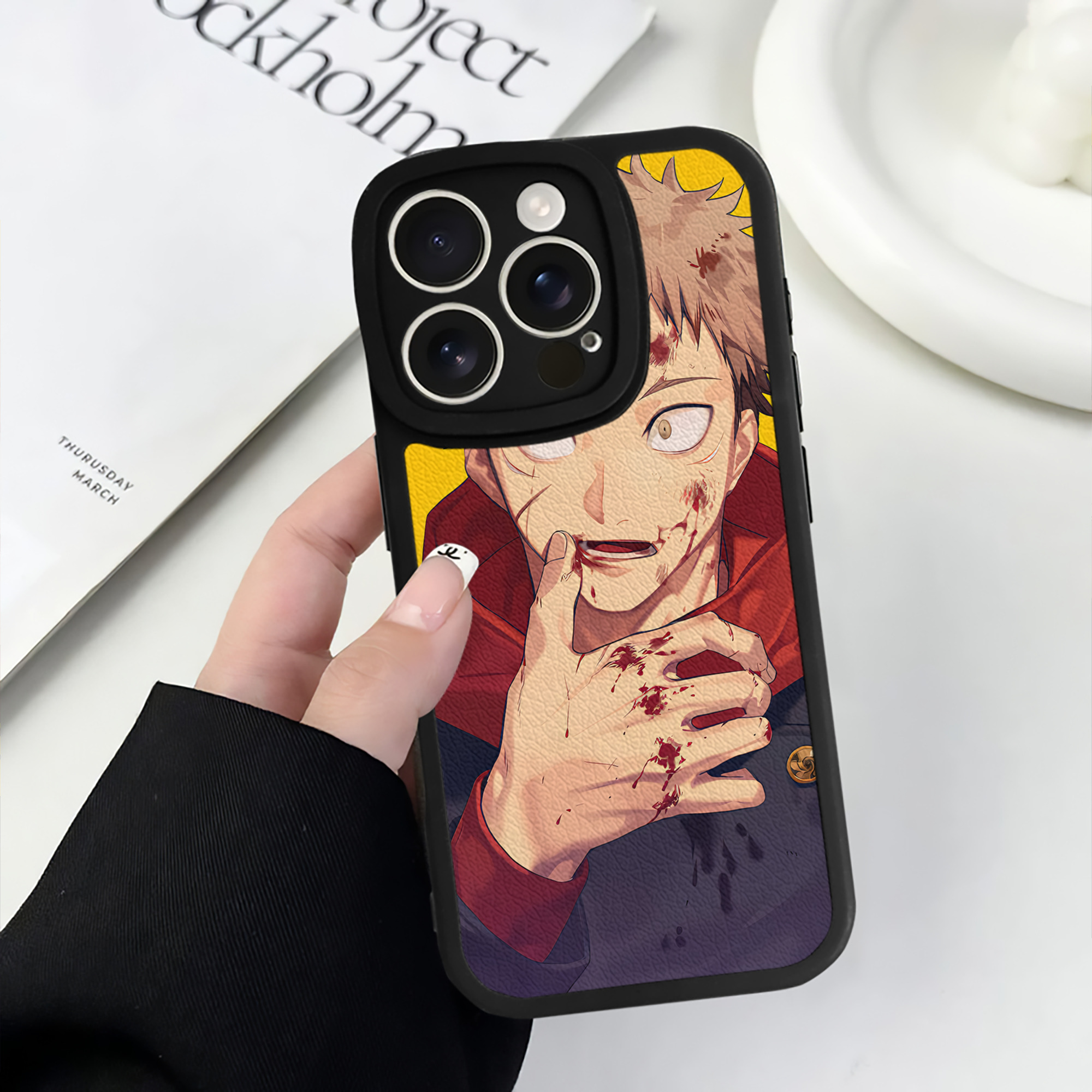 （画像用） SPY×FAMILY间谍家家酒 【iPhone 16シリーズ対応】シリコンスマホケース（レザー調） 材質：シリコン